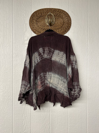 Crepe Sari Wild Rose Top 0526 029