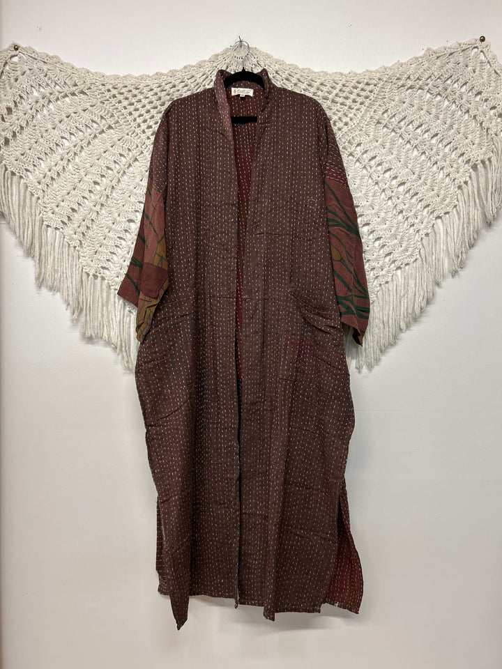 Majestic Caramel Overdye Kimono 1124 078