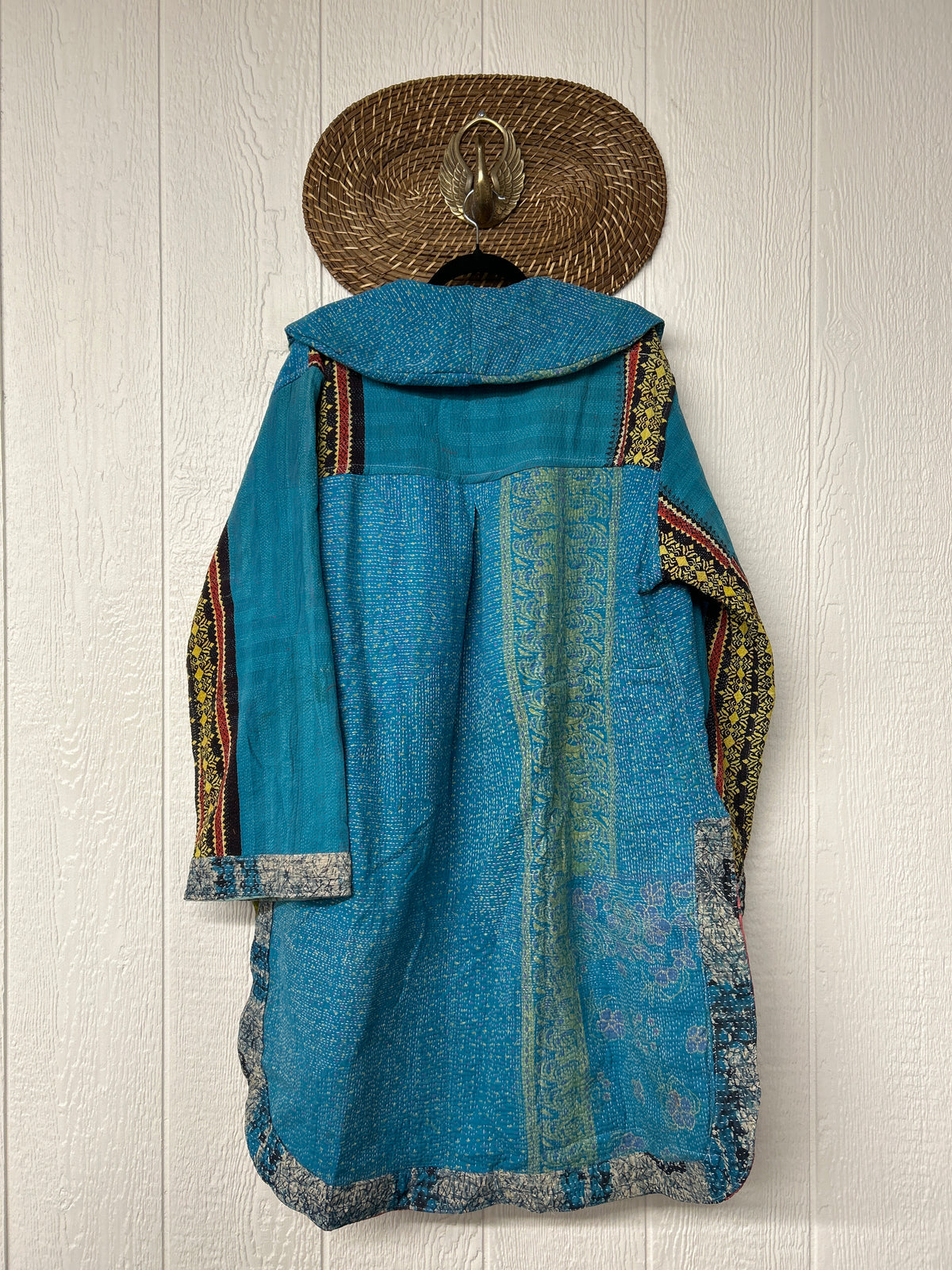 Fine Kantha Drifter Coat 1026 148
