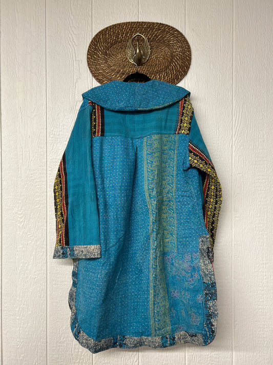 Fine Kantha Drifter Coat 1026 148