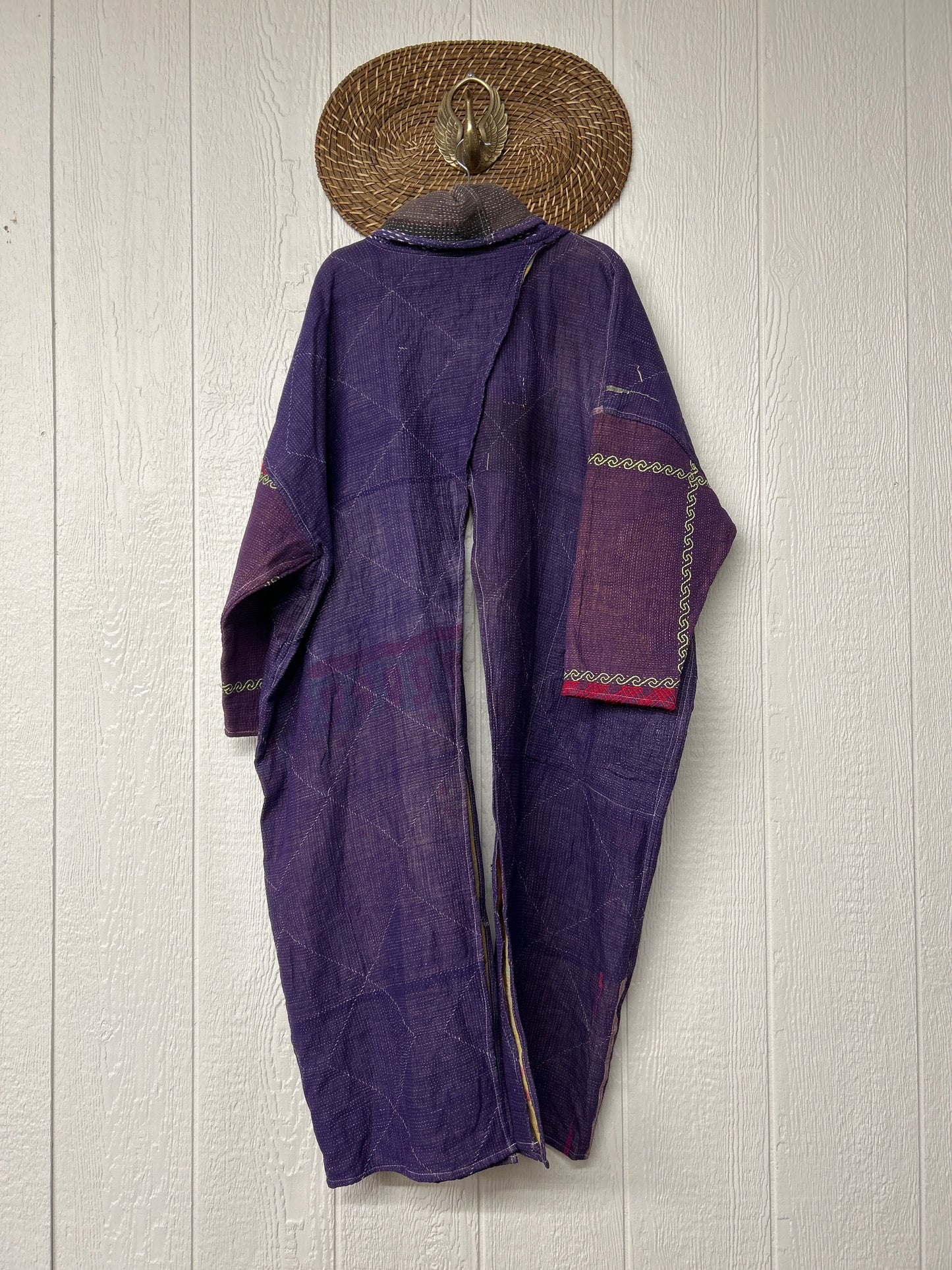 Fine Kantha Cowl Split Pullover 1225 084