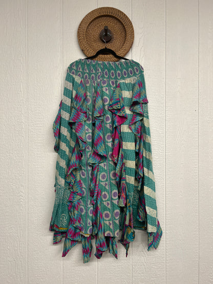 Pareo Kantha Willow Maxi Skirt 0826 050