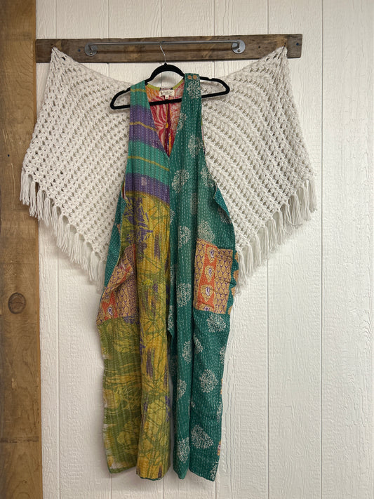 Kantha Harmony Wide Leg Jumpsuit  0825 138