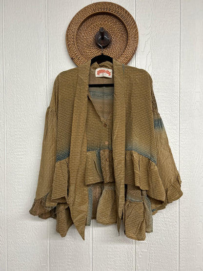 Crepe Sari Wild Rose Top 1225 113