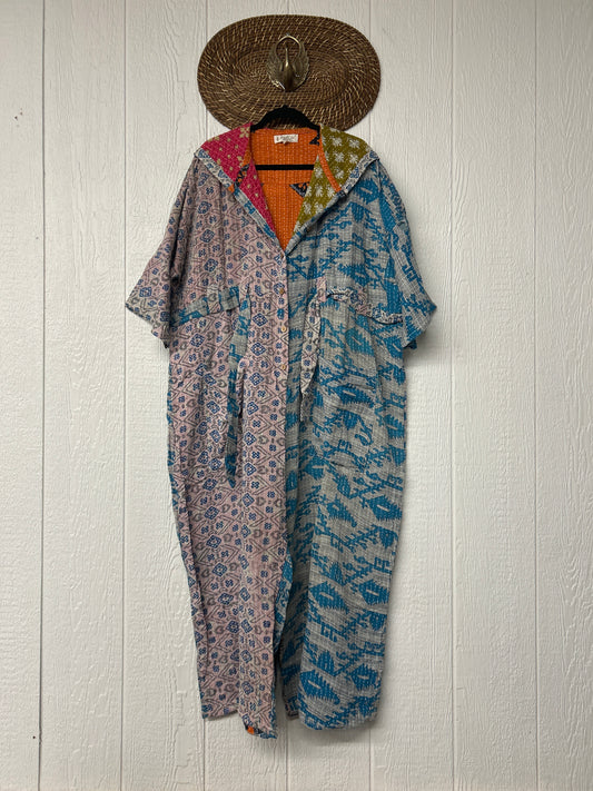 Kantha Zen Hoodie Jumpsuit 0925 119
