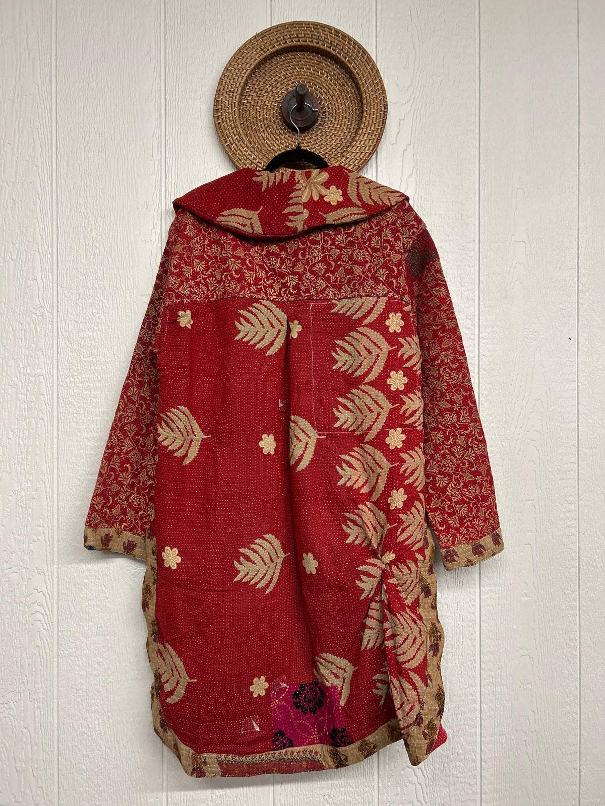 Fine Kantha Drifter Coat 1026 054