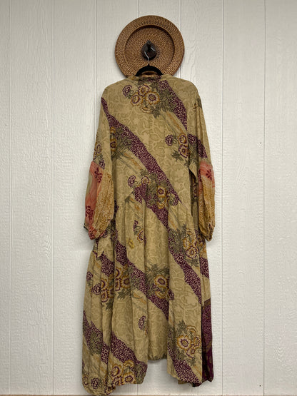 Crepe Sari Evermore Kimono 1026 025