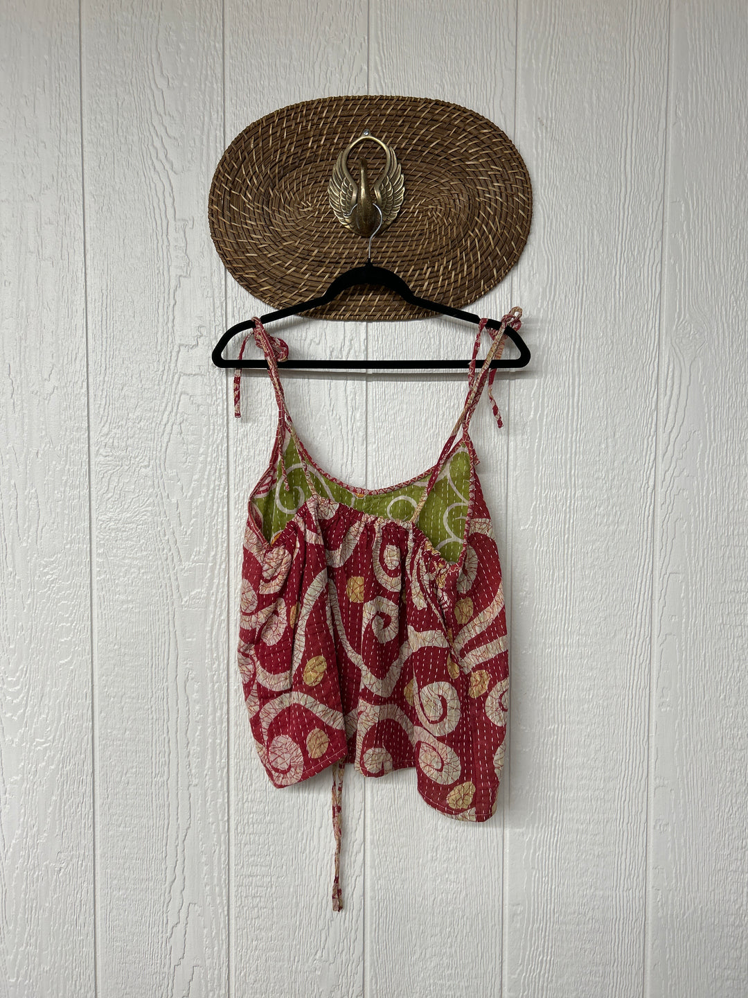 Kantha Butterfly Tank Top 0525 009