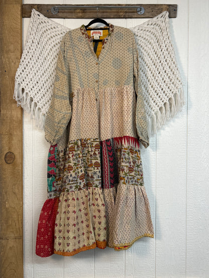 Pareo Kantha Luminous Maxi Dress 0126 236