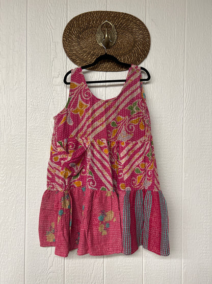 Kantha Meadow Mini Dress 0625 238