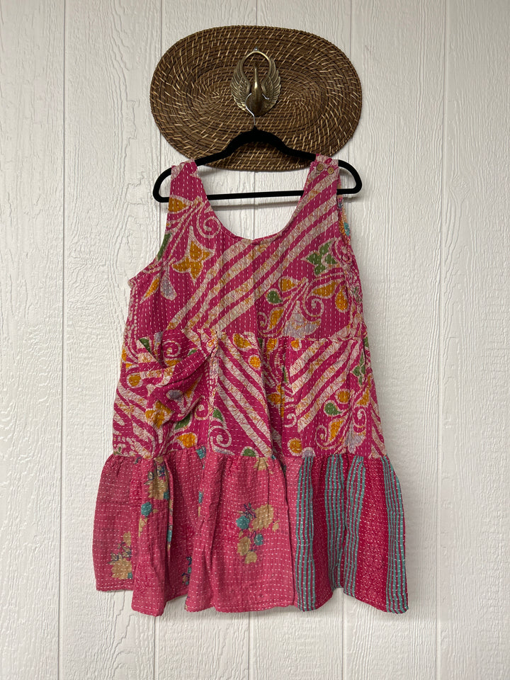 Kantha Meadow Mini Dress 0625 238