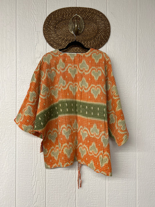Pareo Kantha Hi-Lo Butterfly Top 0626 027