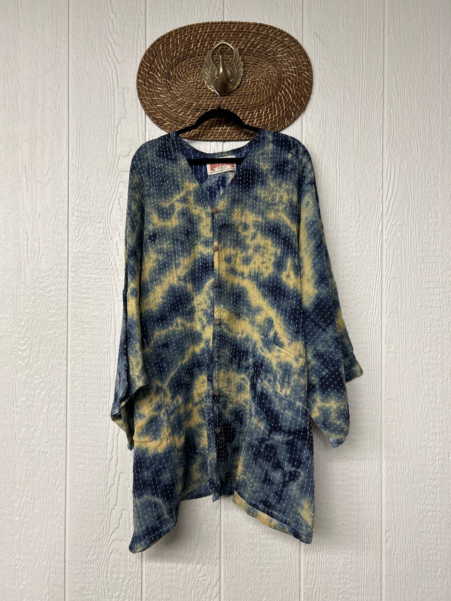 Pareo Kantha Gaia Button-Down Kimono 0526 062
