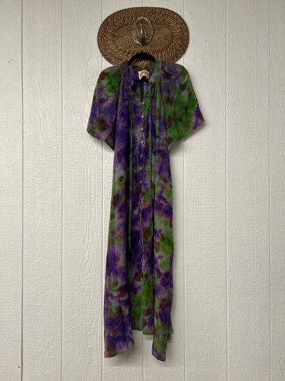 Crepe Sari Summer Woodstock Duster 0626 263