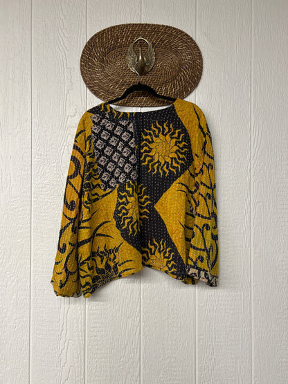 Pareo Kantha Wanderer Pocket Crop Top 0226 146