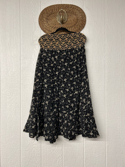 Crepe Sari Inner Peace Wrap Skirt 0626 190