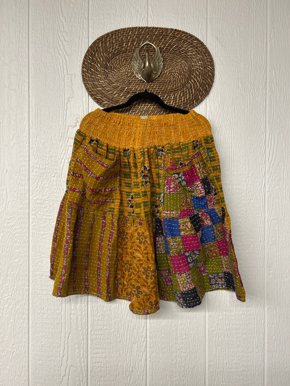 Pareo Kantha Meadow Skirt 0826 066