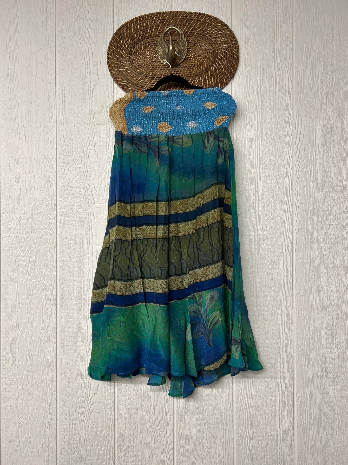 Crepe Sari Inner Peace Wrap Skirt 0626 166