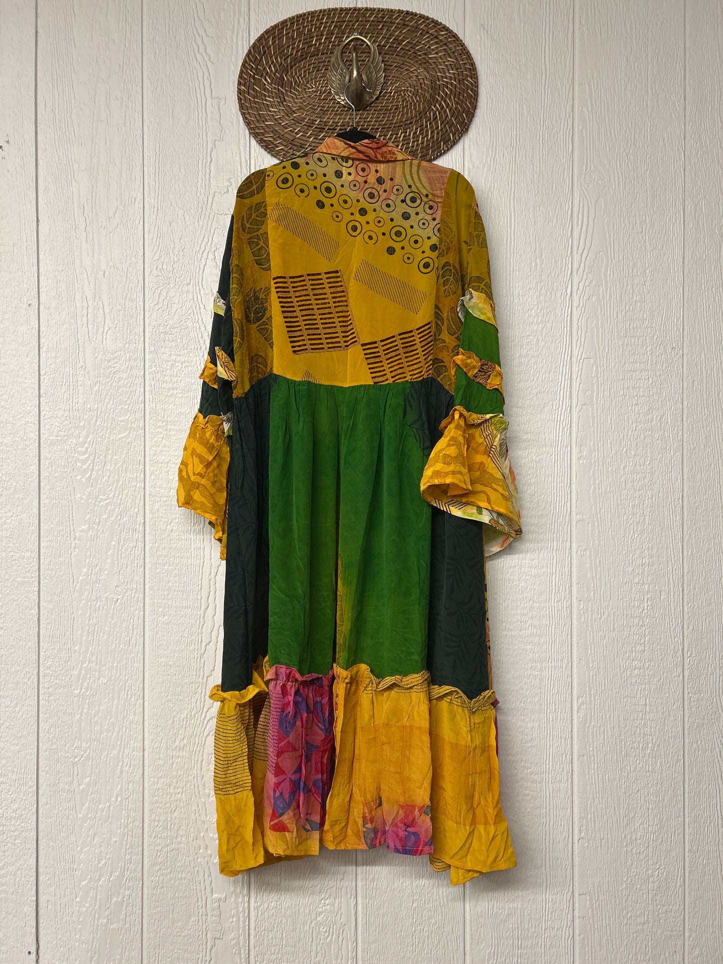 Crepe Sari Rhiannon Duster Dress 0226 063