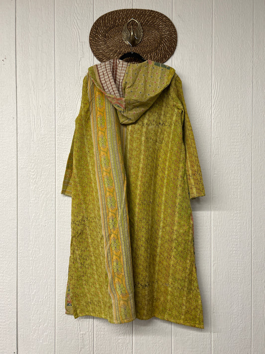 Fine Kantha Rising Sun Coat 1125 016