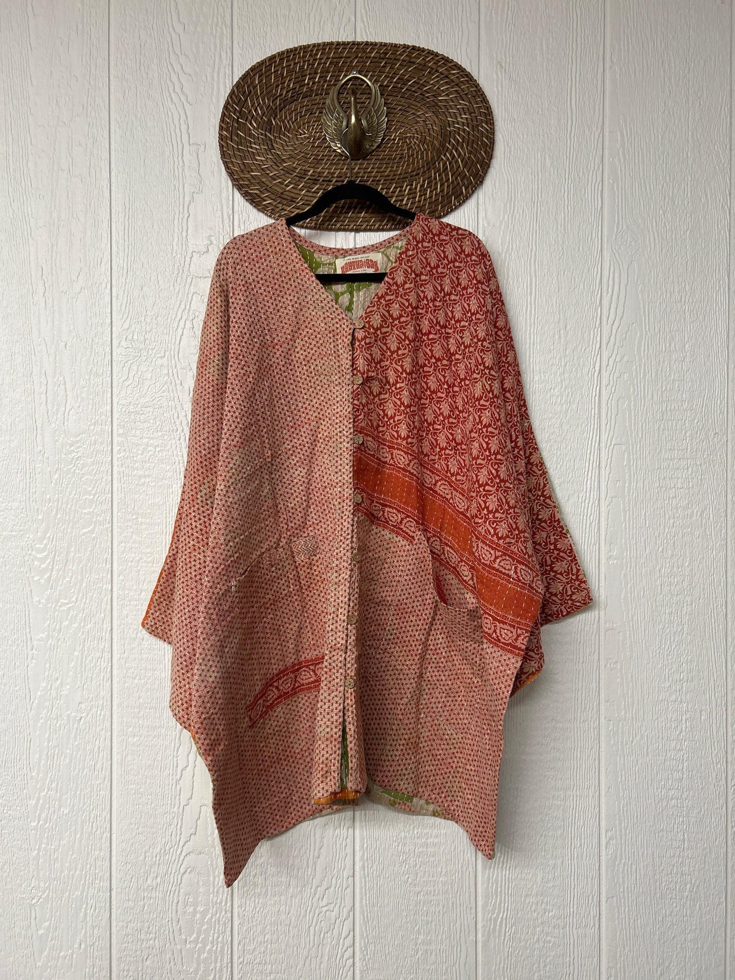 Pareo Kantha Gaia Button-Down Kimono 0126 072