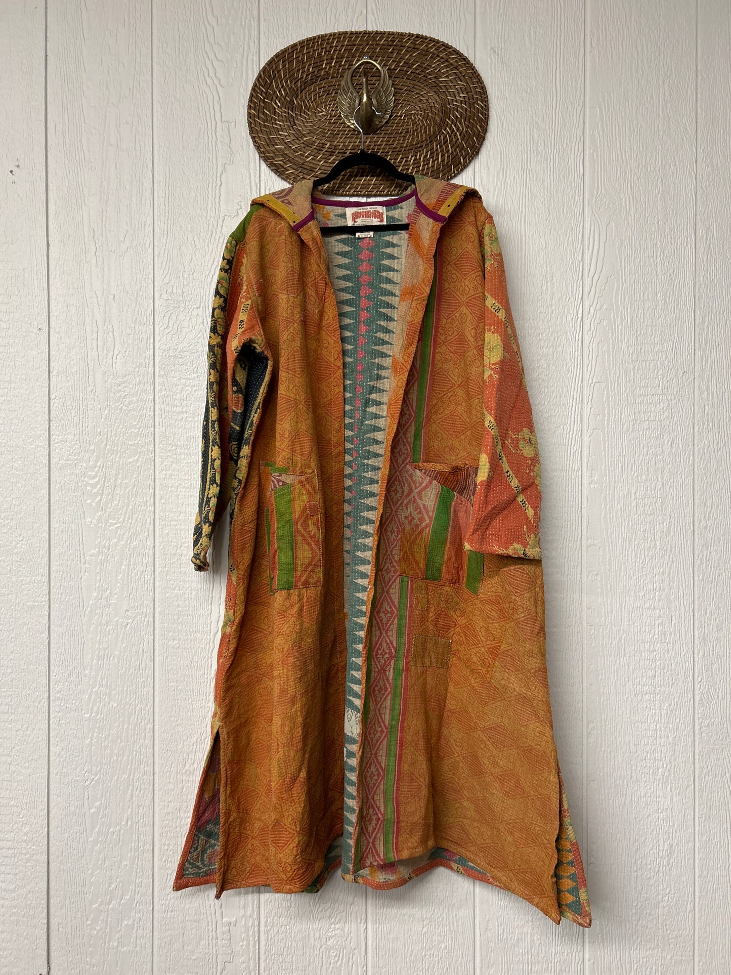 Fine Kantha Rising Sun Coat 1125 066