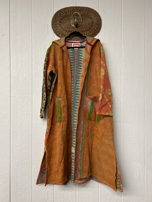 Fine Kantha Rising Sun Coat 1125 066