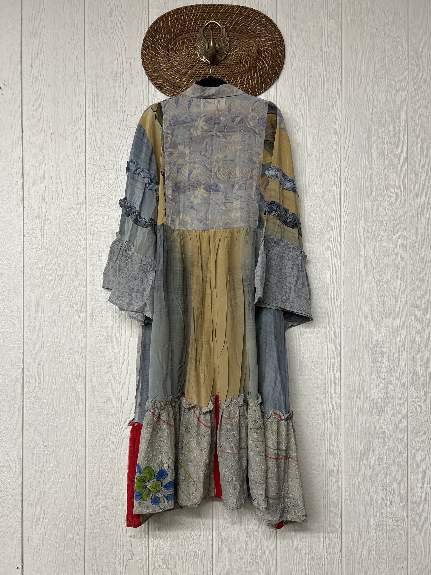 Crepe Sari Rhiannon Duster Dress 0226 130