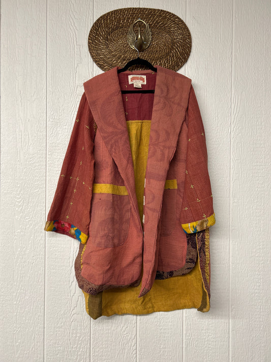 Fine Kantha Drifter Coat 1125 212