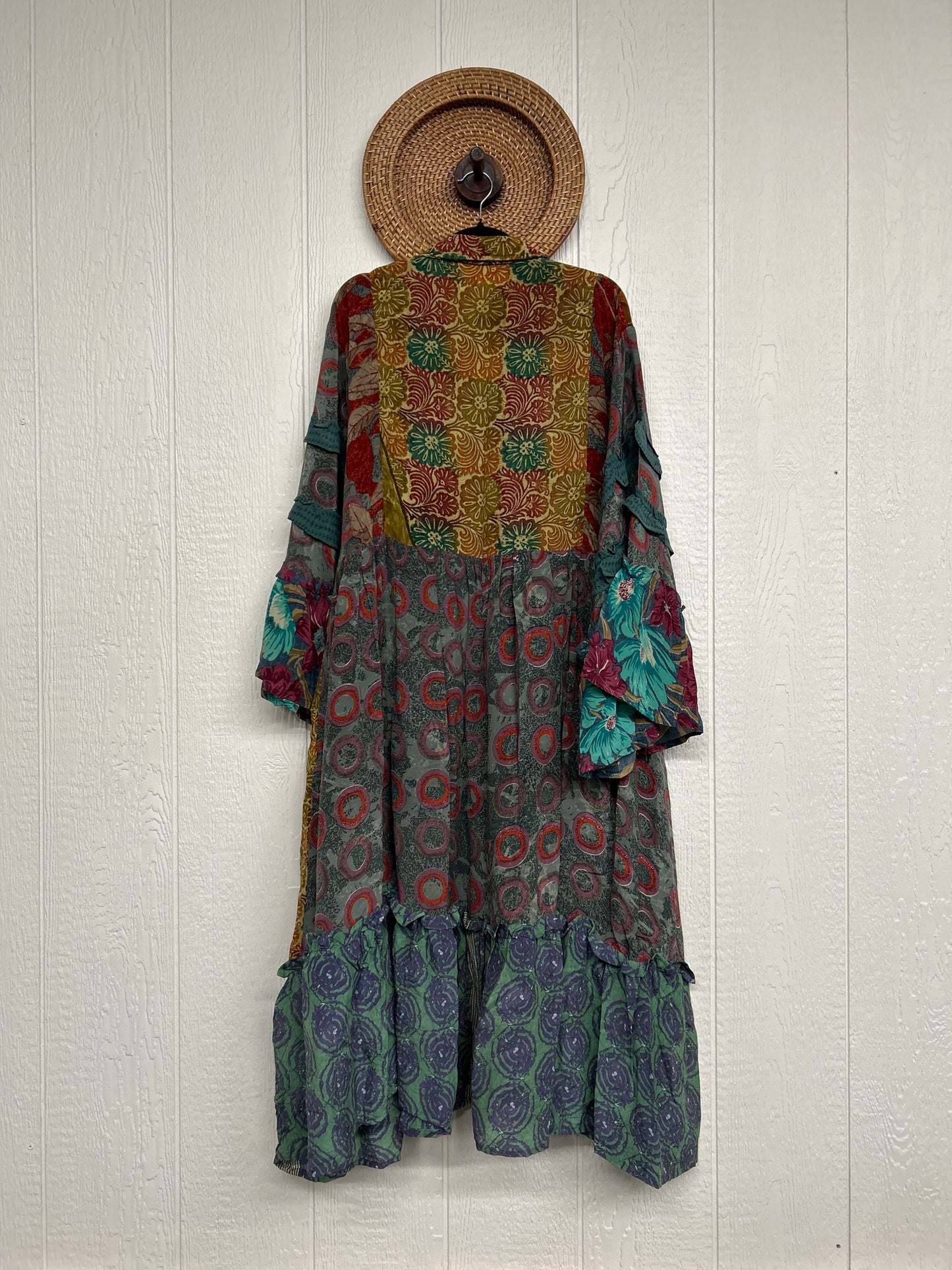 Crepe Sari Rhiannon Duster Dress 0226 248