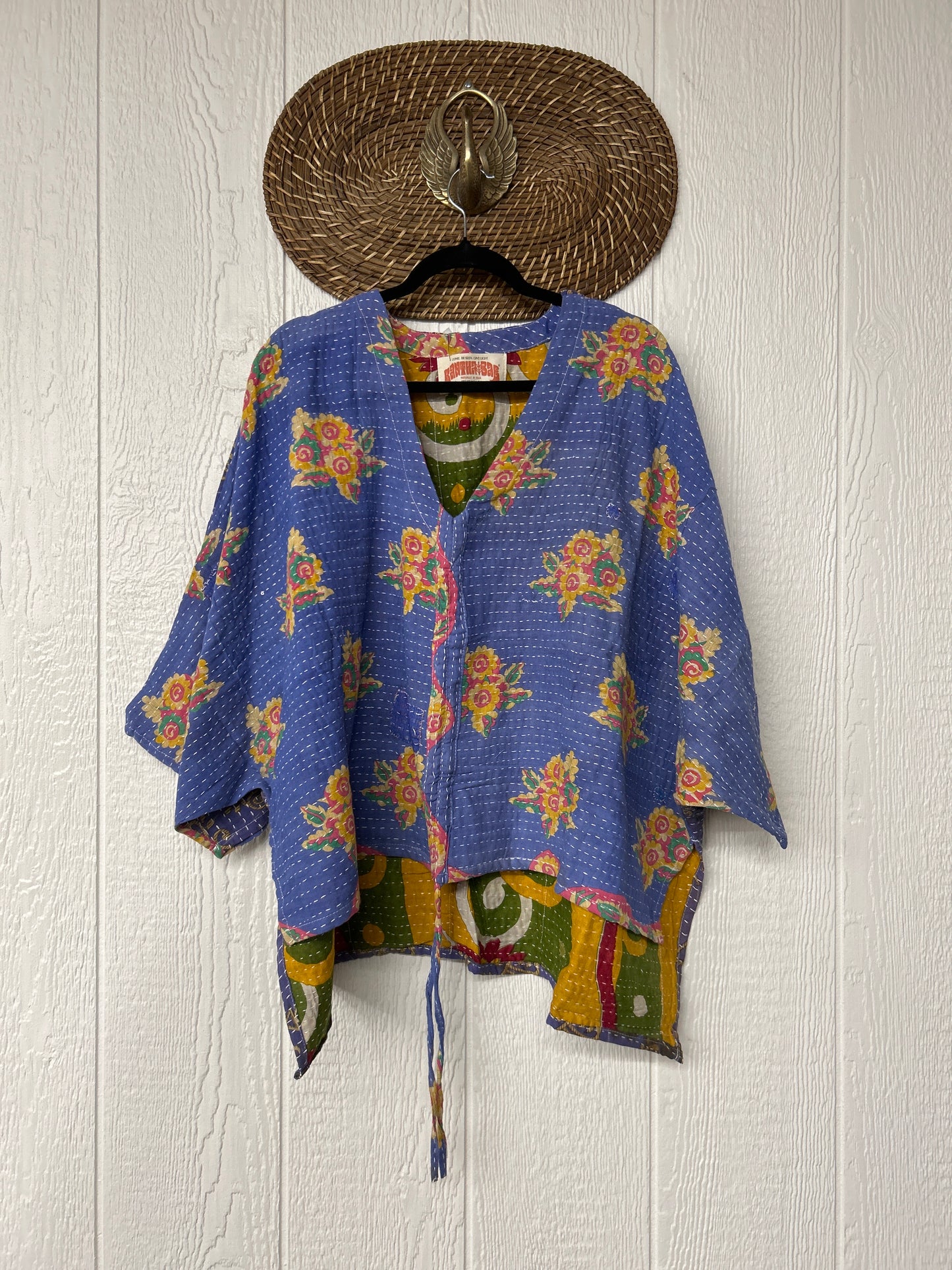 Pareo Kantha Hi-Lo Butterfly Top 0626 046