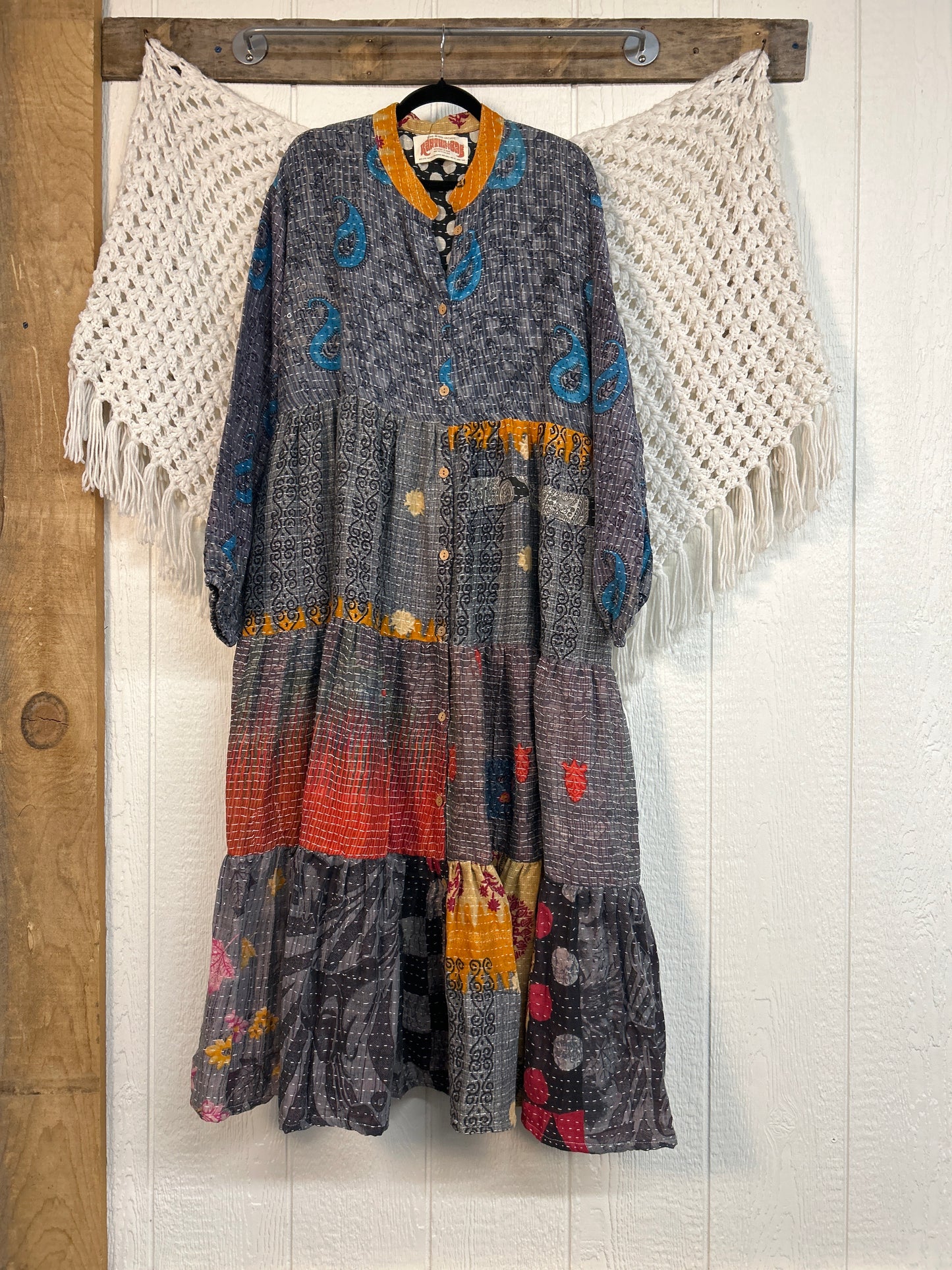 Pareo Kantha Luminous Maxi Dress 0126 217