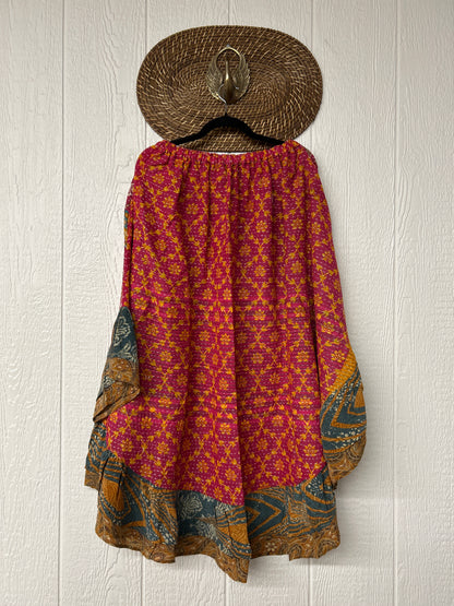 Pareo Kantha Wild Rose Skirt 0426 041