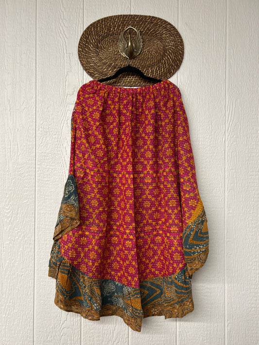 Pareo Kantha Wild Rose Skirt 0426 041