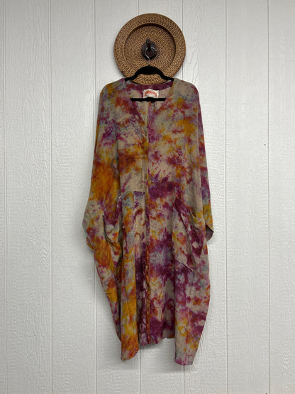 Crepe Sari Gaia Duster Dress 0426 045