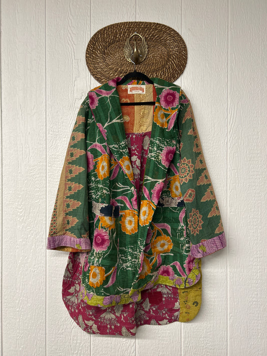 Fine Kantha Drifter Coat 1026 143