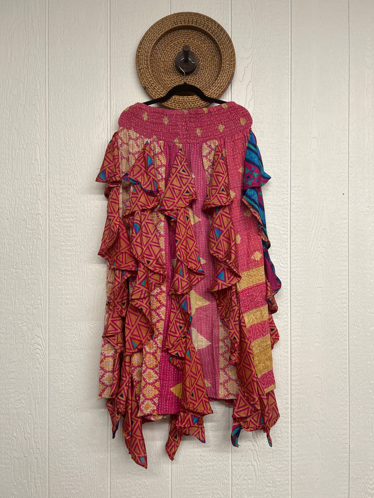 Pareo Kantha Willow Maxi Skirt 0826 042