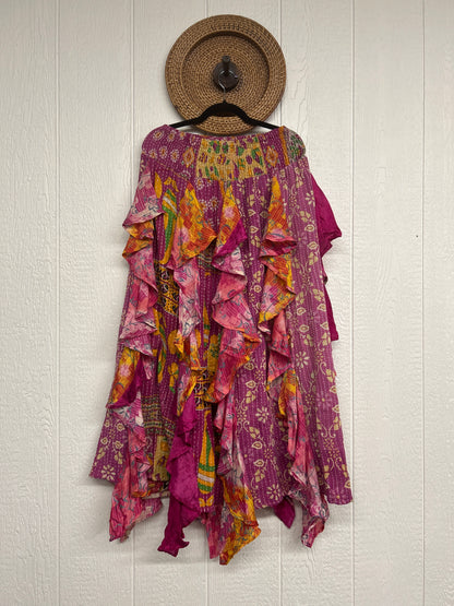 Pareo Kantha Willow Maxi Skirt 0826 092