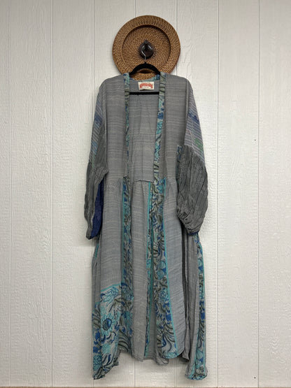 Crepe Sari Evermore Kimono 1026 056