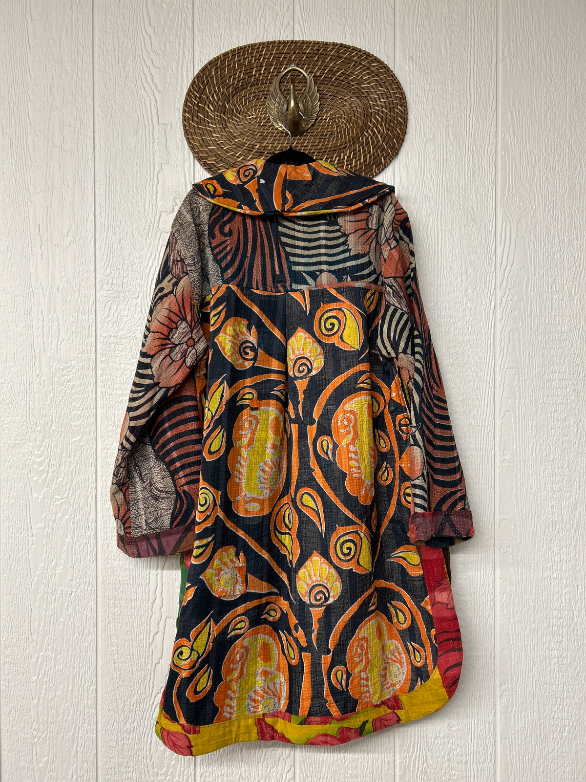 Fine Kantha Drifter Coat 1026 072
