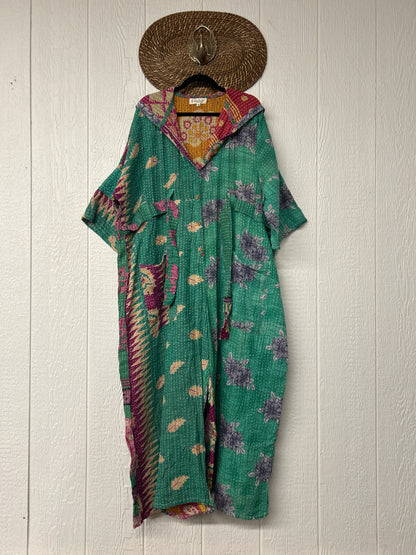 Kantha Zen Hoodie Jumpsuit 0925 147