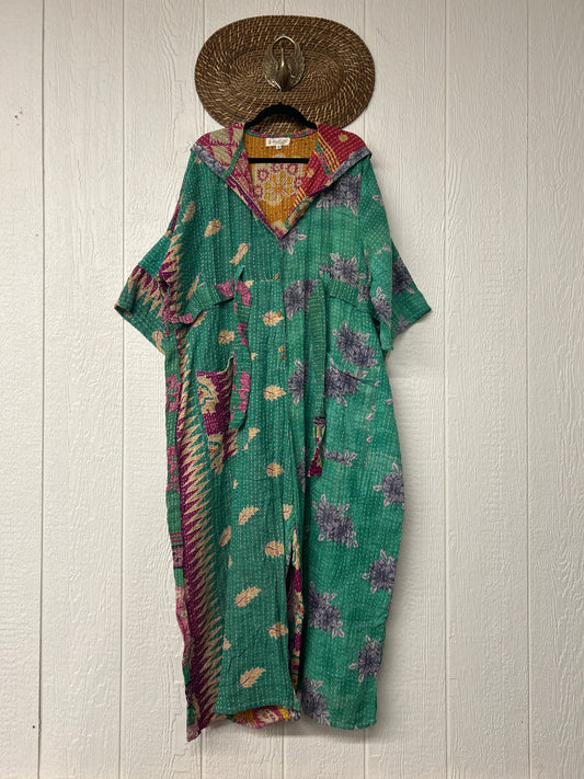 Kantha Zen Hoodie Jumpsuit 0925 147