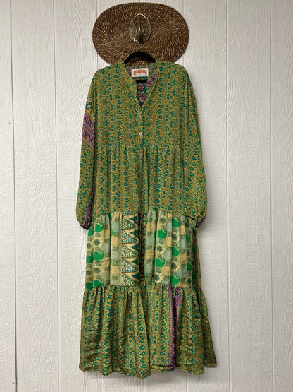 Rasgulla Sari Luminous Maxi Dress 0226 135