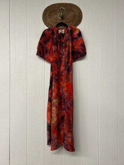 Crepe Sari Summer Woodstock Duster 0626 170