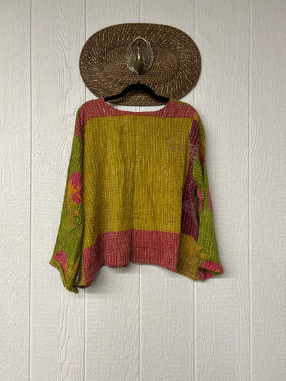 Pareo Kantha Wanderer Pocket Crop Top 0226 157