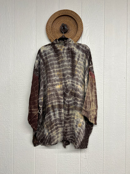 Pareo Kantha Shortie Majestic Kimono 0526 014