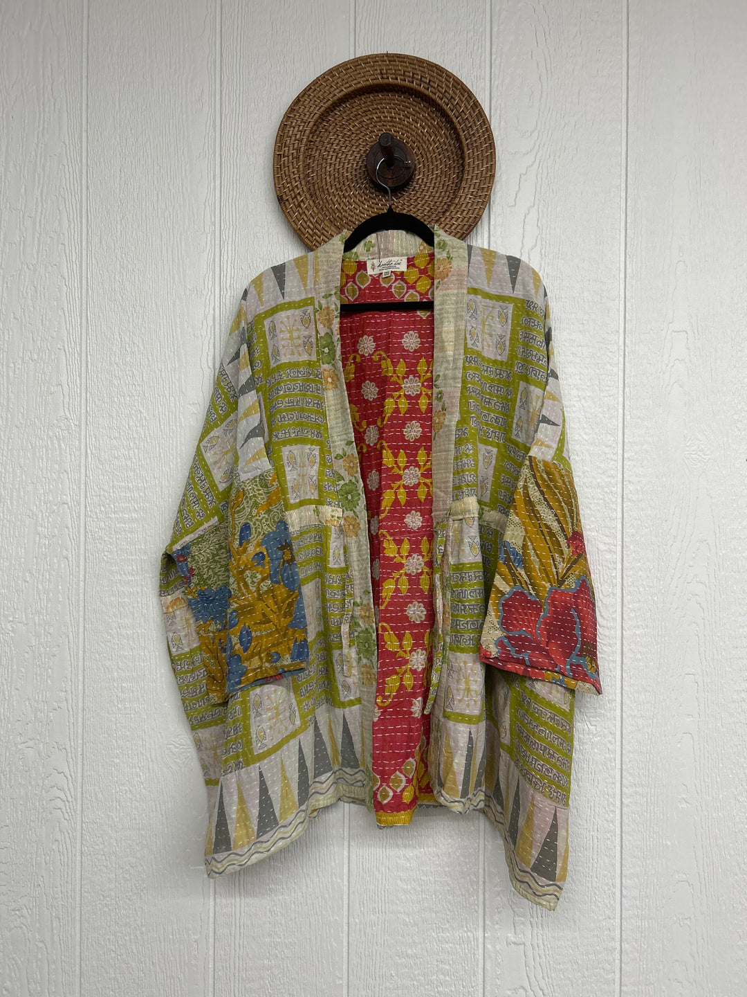 Kantha Shortie Kimono 0325 196