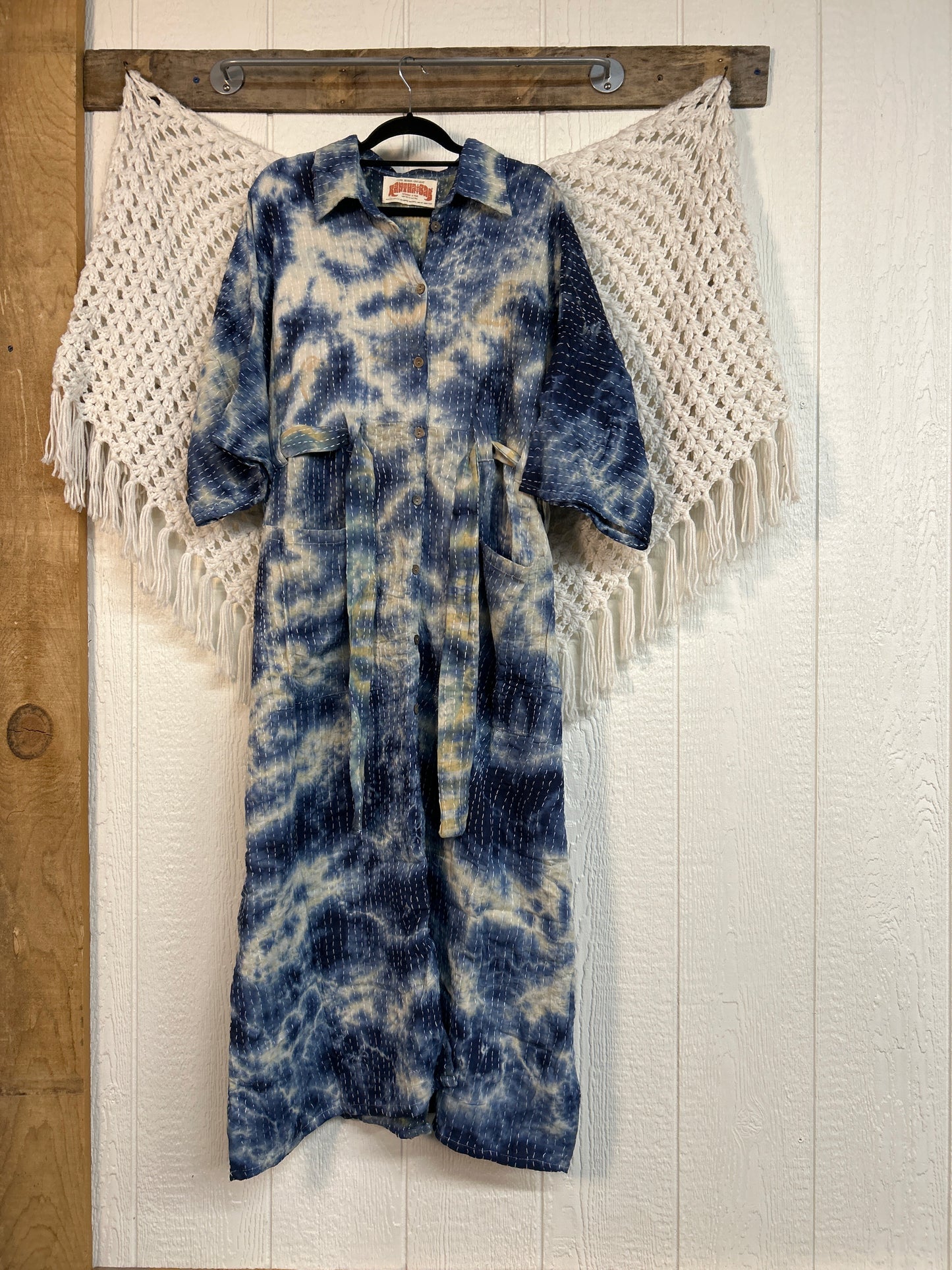 Pareo Kantha Gravity Duster Dress 0226 130