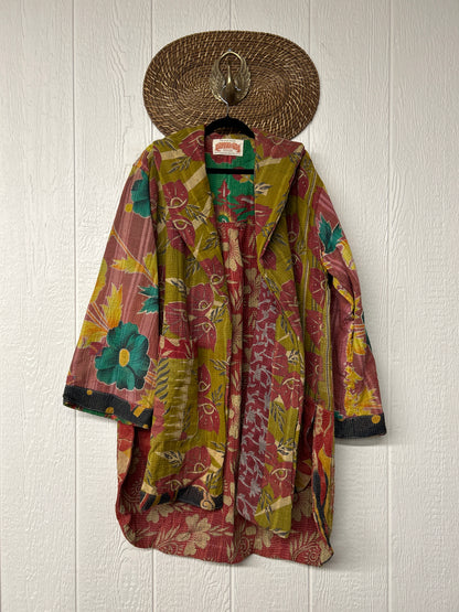 Fine Kantha Drifter Coat 1026 123