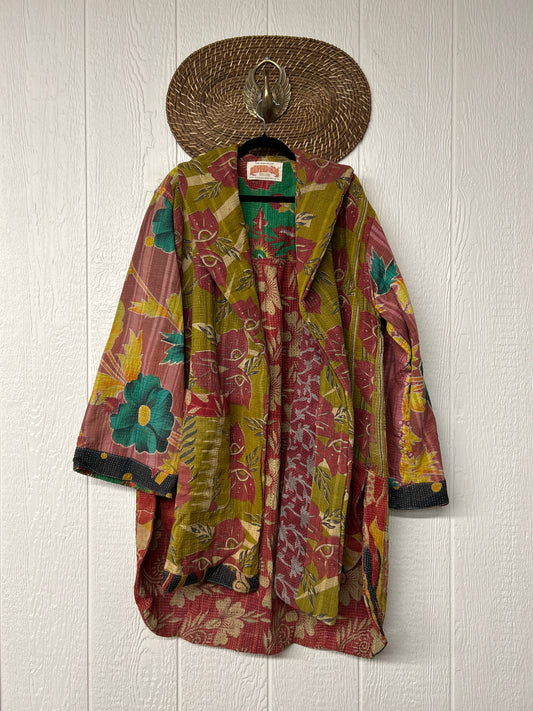 Fine Kantha Drifter Coat 1026 123